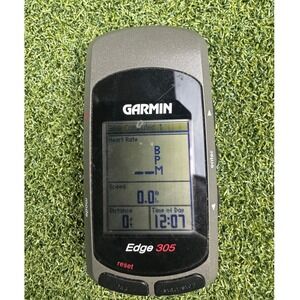 GARMIN Edge 305 GPS Cycling Computer Bike Computer w Charger Mount